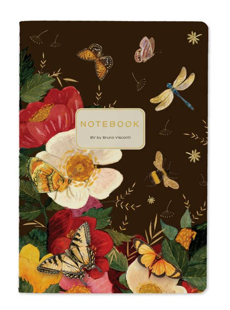 Notebook - Butterfly Peony