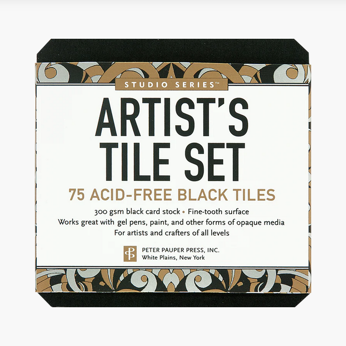 Artist Tile Set Black