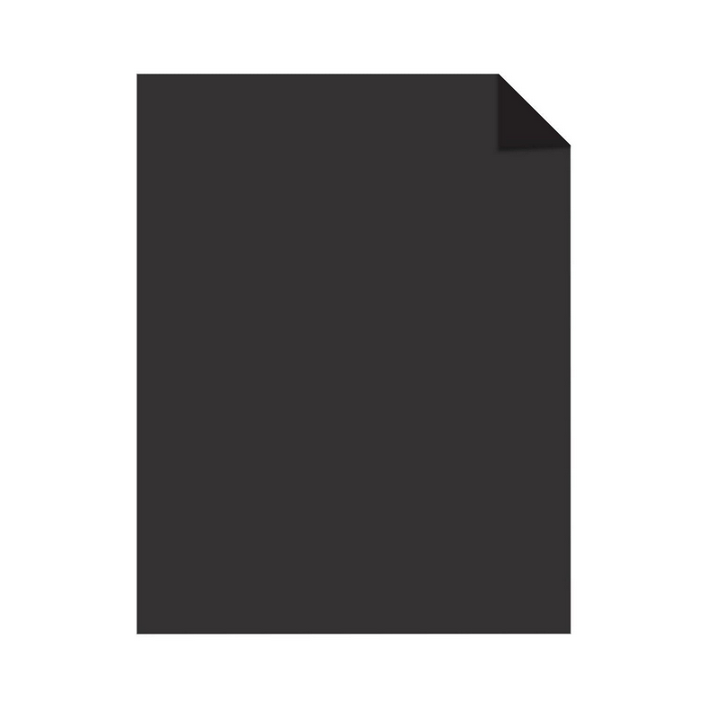 Cardstock 65lb Black 25pk