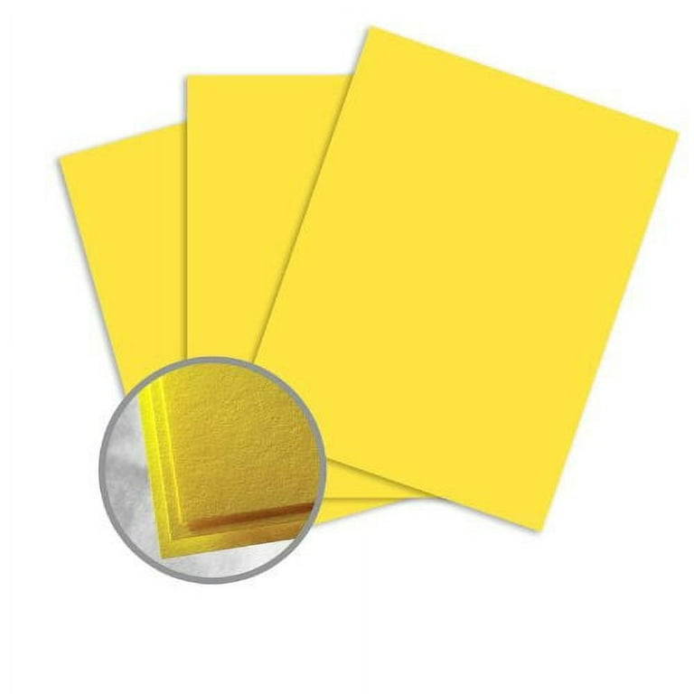 Cardstock 65lb Solar Yellow 25pk