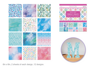 PAD 6X6" PRINTS 24PK WATERCLR