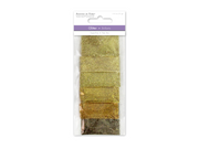 Glitter 6pk Gilded Gold