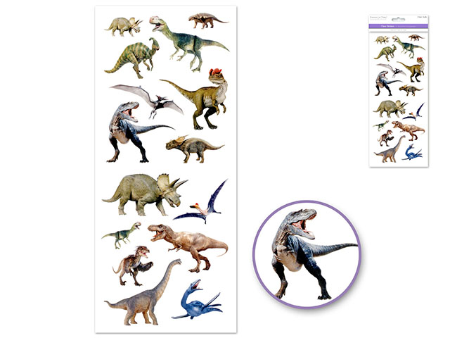 Stickers 5x12 Dinosaurs