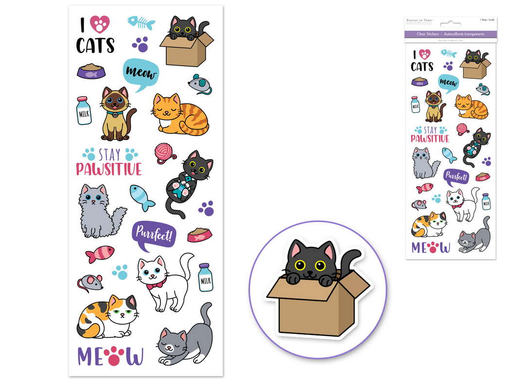 Stickers 5x12 Cat's Life