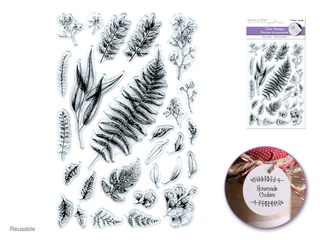 Clear Cling Stamps Vine/Fern