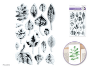 Clear Cling Stamps Leaves