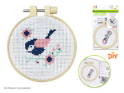 Cross Stitch Chickadee