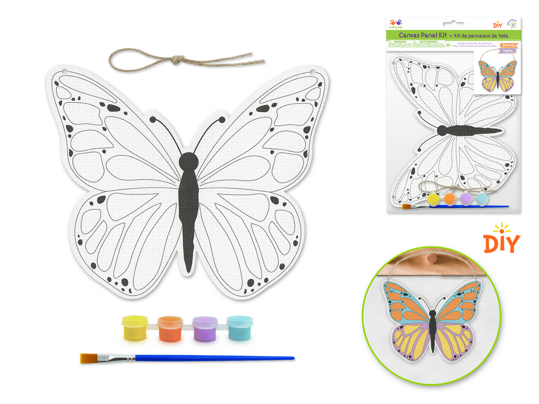 Canvas Panel Kit 6x9 Butterfly