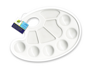 Plastic Palette Oval 7x9inch