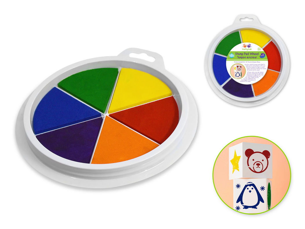 Lil' Artist Stamp Pad Wheel 6-Colour
