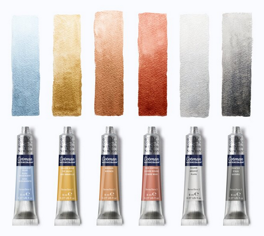 Winsor Newton Metallic Watercolours 8ml