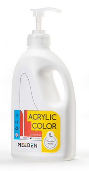 Acrylic Fluid 1L Titanium White