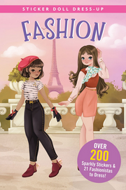 Sticker Book Dress Up Doll Fashion