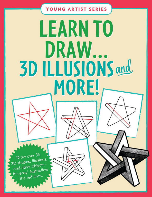Learn to Draw 3D Illusions Activity Book