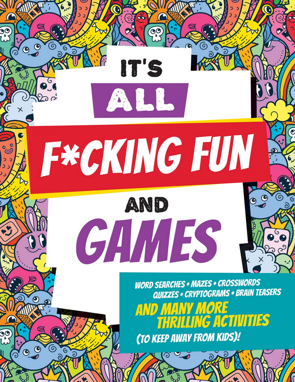 Adult Activity Book -It's All Fun & Games