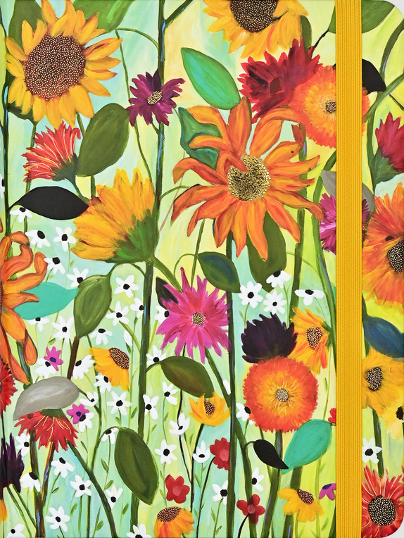 Journal 6x8- Sunflower Dreams