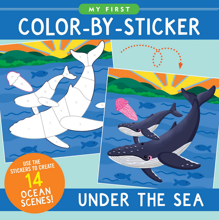 Color-by-Sticker Under The Sea