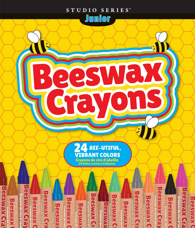 Beeswax Crayons 24 Colour Chubby