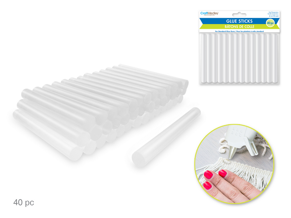 Large Hot Glue Sticks 40pk