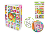 Stickers & Colouring Fun Book- Baby Animals