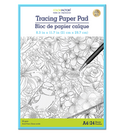 Tracing Pad 9x12- 24 sht