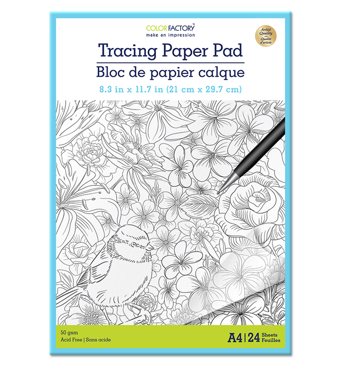Tracing Pad 9x12- 24 sht