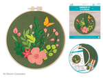 Embroidery Kit 7.5" / Garden