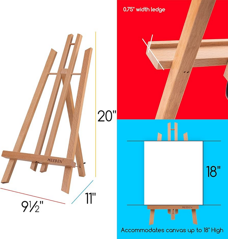 Tabel Easel A-Frame 20inch