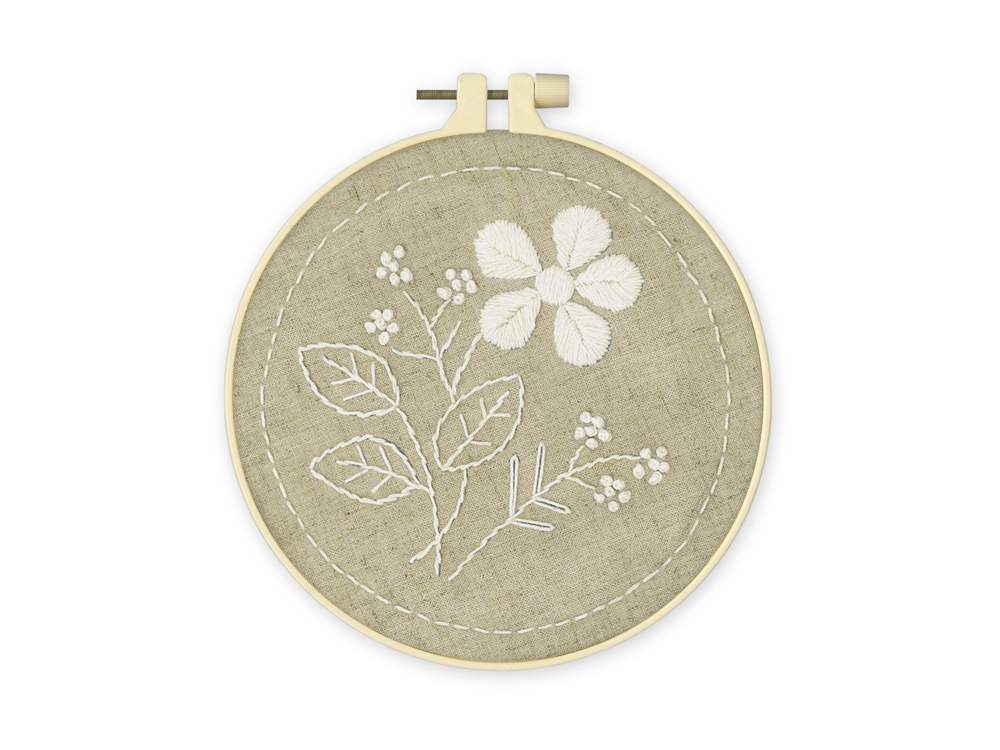 Embroidery Linen Kit -Petaloo
