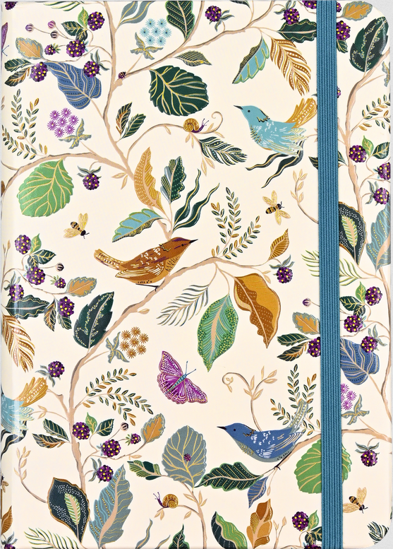 Journal 5x7 Birds & Berries