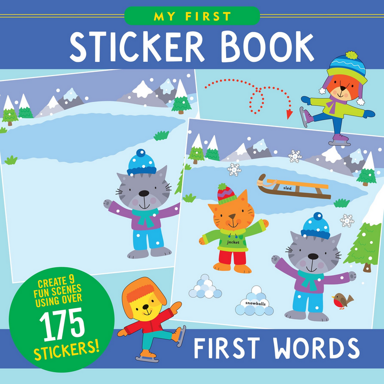 Sticker Book First Words