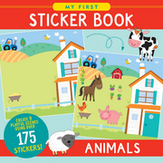 Livre d'autocollants Animaux