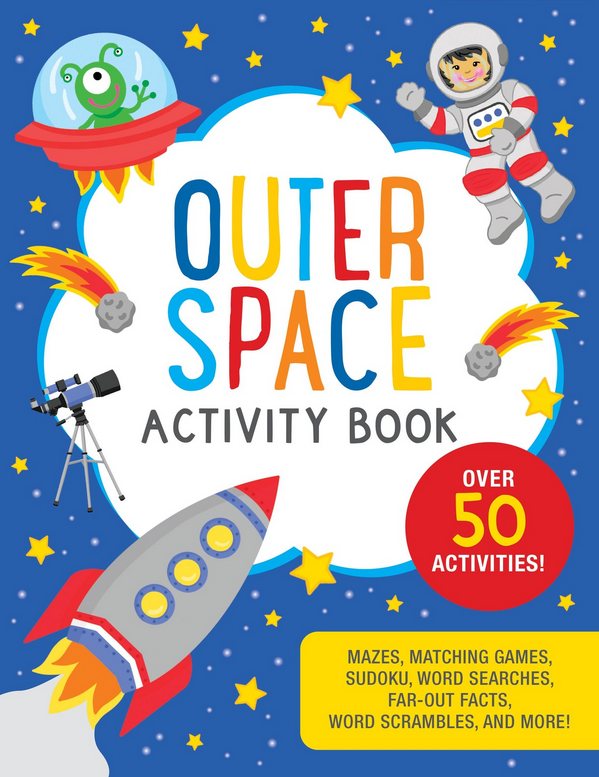 Kids Activity Book Outer Space