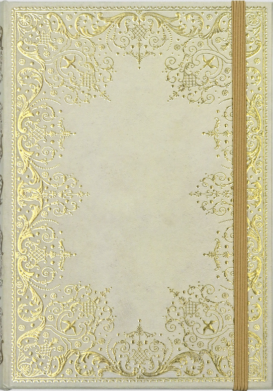 Peter Pauper Press Gilded Ivory Journal — 5 x 7 in, 160 Pages