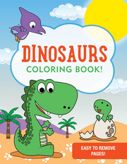 Livre de coloriage pour enfants Dinosaures