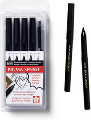 Pigma Sensei Manga 6pc Set
