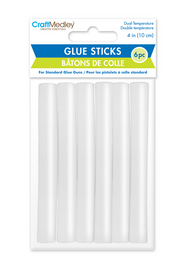 Bâton de colle grand format 4"x11mm 6 pièces