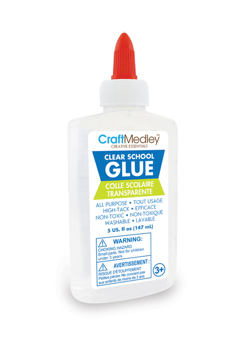 Clear Glue 175g Washable