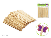 Bâtonnets de bricolage géants 15 cm, lot de 50