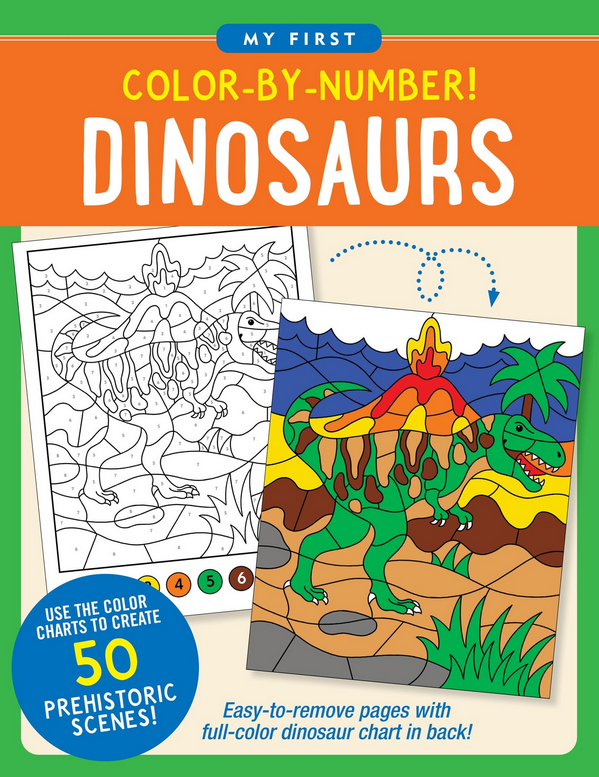 Dinosaure à peindre par numéros