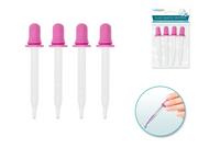 Compte-gouttes en verre 1ml, lot de 6