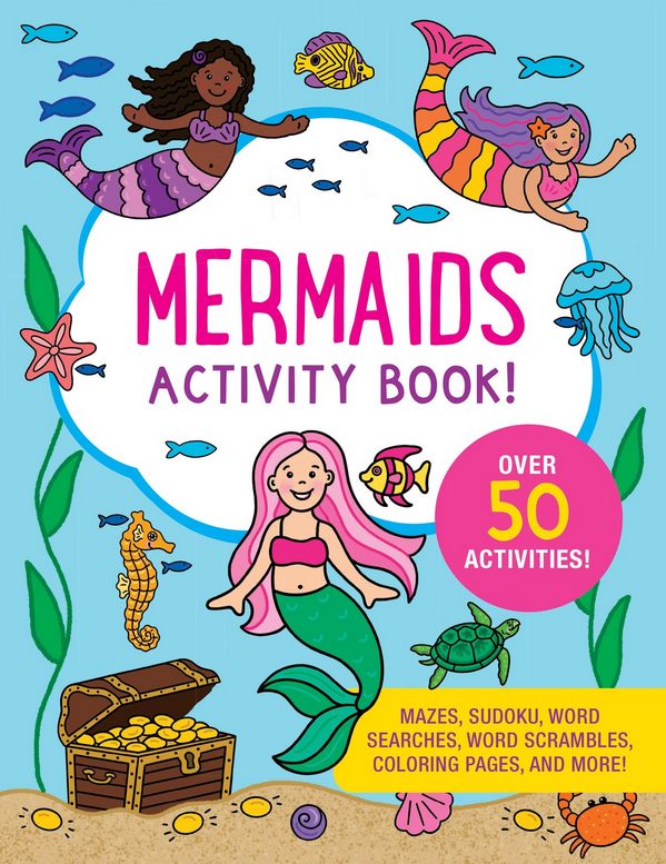 Kids Activity Book Mermaids