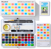 Meeden 50 Colour Watercolour Paint Set