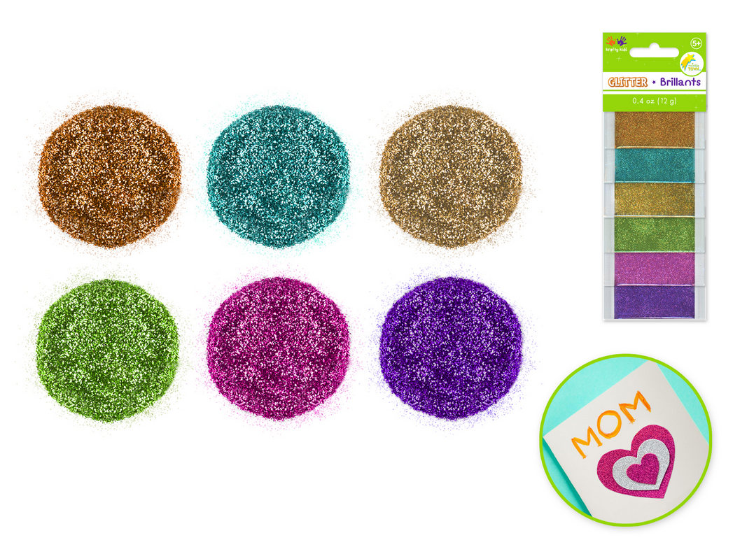 Glitter 6pk Glam