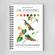 Cahier d'exercices de peinture à l'huile Willow Wolfe