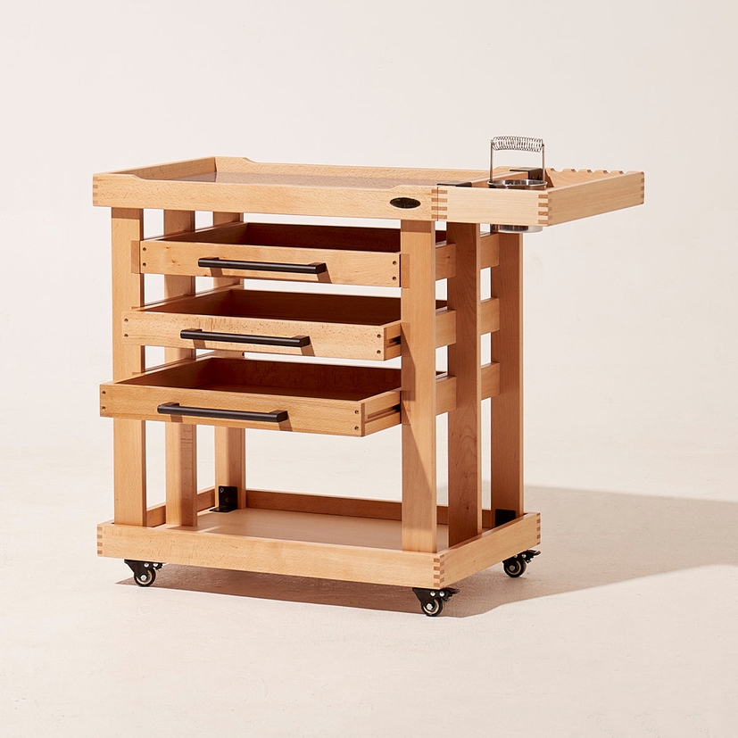 Meeden 5 Tier Taboret Storage Cart