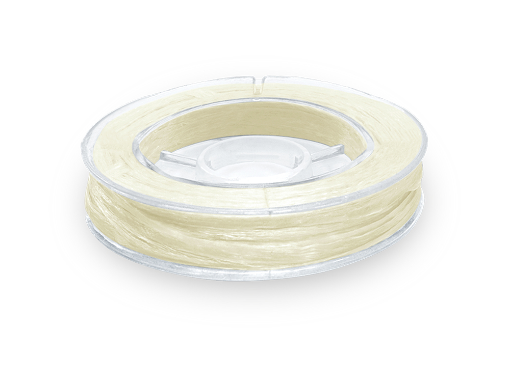 Sinew Cord Waxed White 10yds