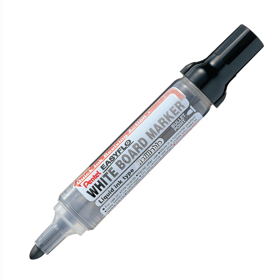 Pentel Easyflo Whiteboard Marker - Bullet Tip (6.0mm)