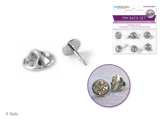 Jewelry Finding Pin Backs