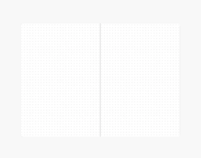 Celestial Dot Matrix Notebook